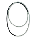 2 Tone Rubber Necklace