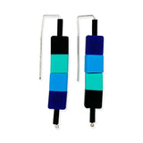 blocks of 4, Earrings