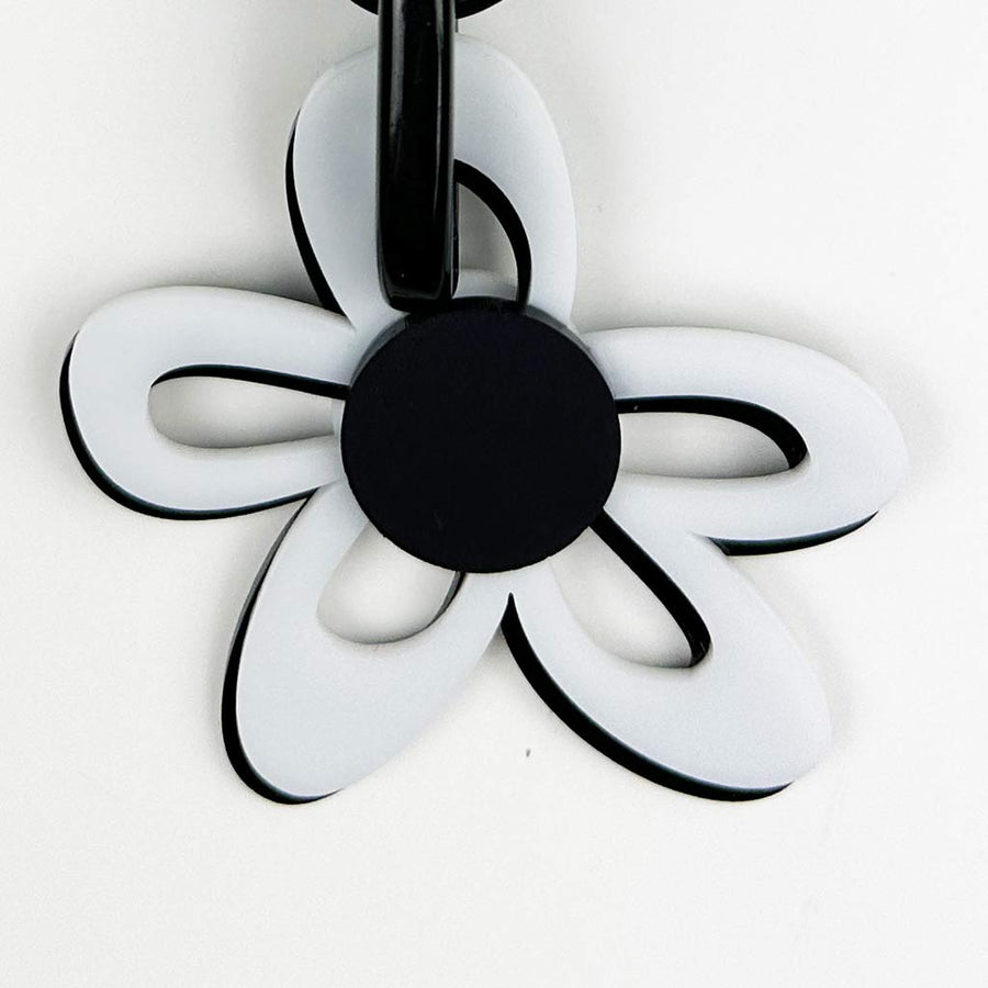 Flower Power Abstract Pendant