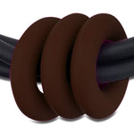 brown rubber rings for Frank Ideas necklace