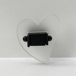 Large chunky heart ring