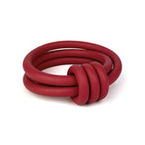 triple strand rubber bangle