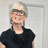 dramatic Rubber Earrings, Twister