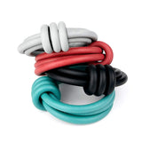 triple strand rubber bangle