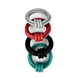 triple strand rubber bangle