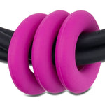 pink rubber rings for Frank Ideas necklace