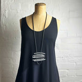 sketch necklace
