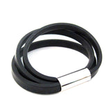 triple strip bangle on a white background