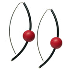 rubber-drop-earrings-red