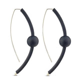 small sphere earrings