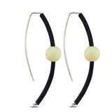 small sphere earrings