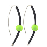 small sphere earrings