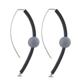 small sphere earrings