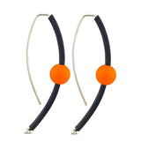 small sphere earrings