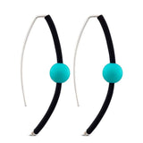 small sphere earrings