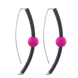 small sphere earrings