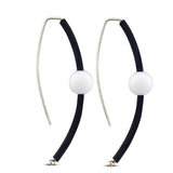 small sphere earrings