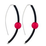 small sphere earrings