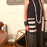 chaotic necklace wide rubber
