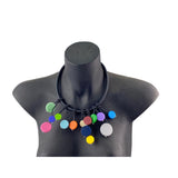 octopus necklace-disk discontinued colours