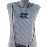 sketch necklace