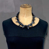 Rebel Rebel-1 quartz and resin necklace