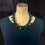 Rebel Rebel-1 quartz and resin necklace
