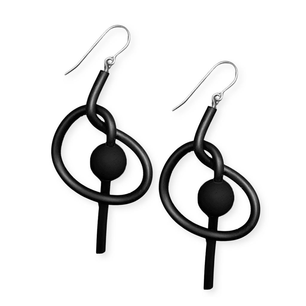 Knot earrings