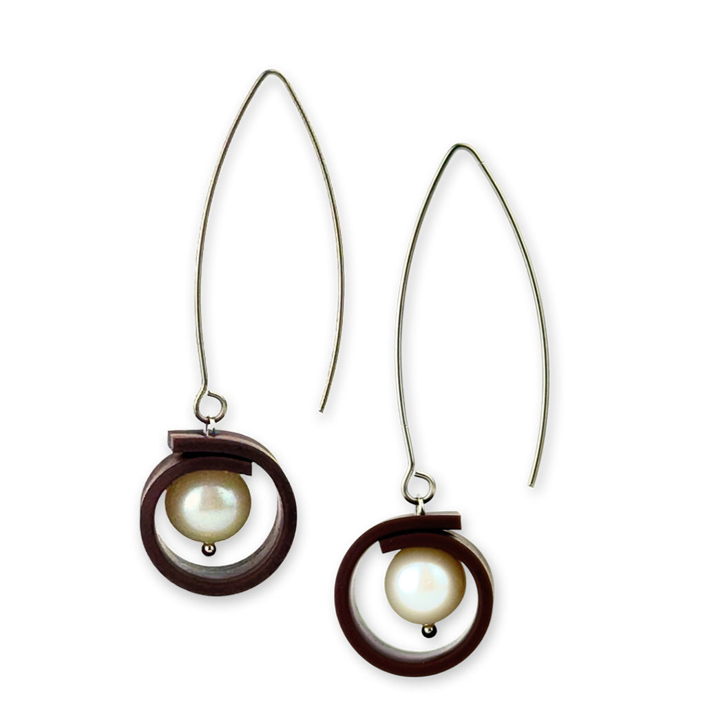 Not So Simple Pearl Earrings