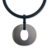 O Necklace Large Stainless Steel
