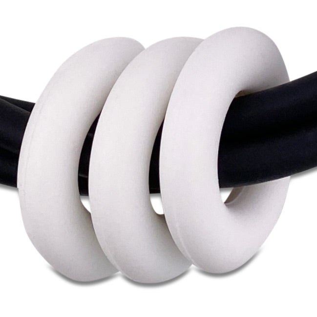 white rubber rings for Frank Ideas necklace