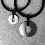 O Necklace Large Stainless Steel