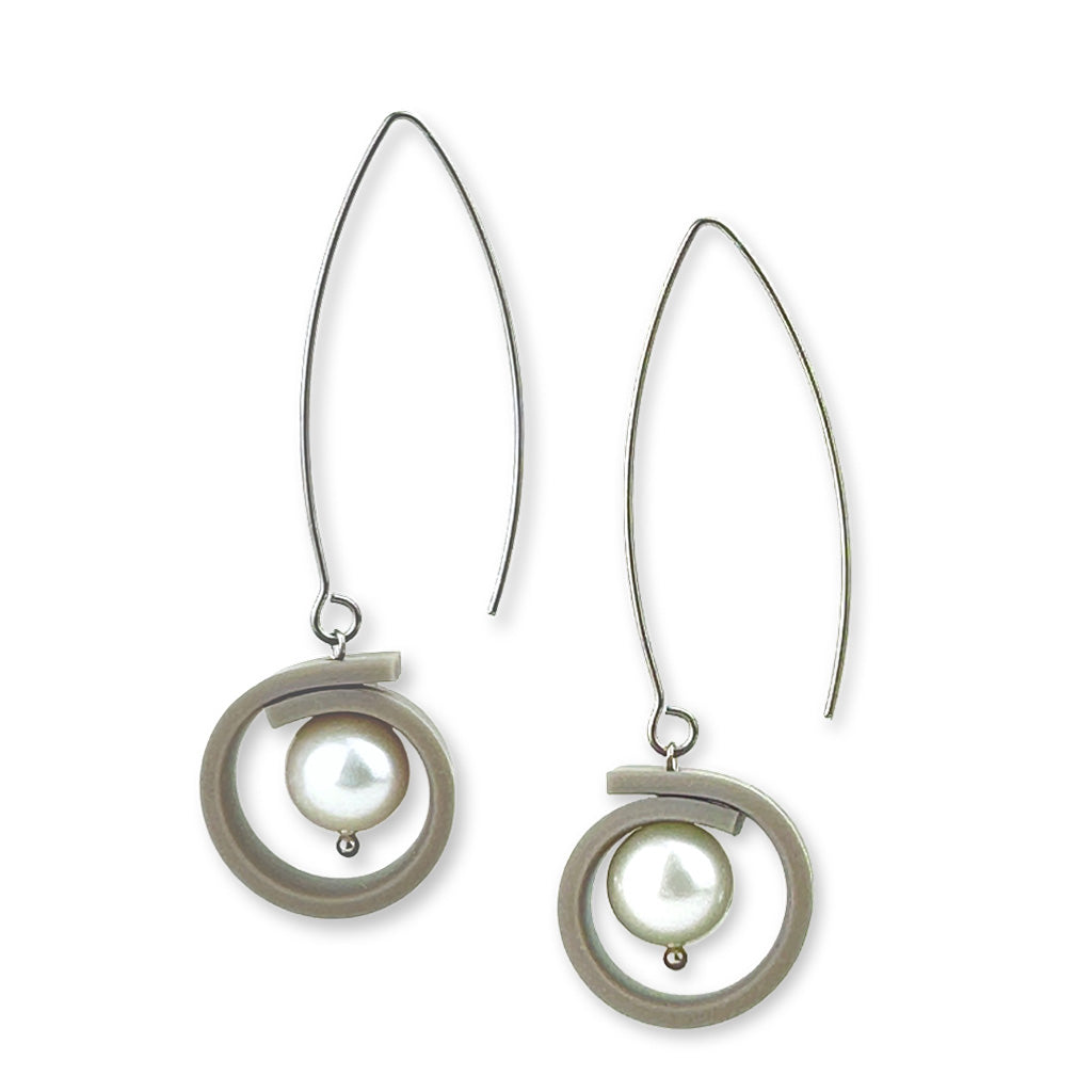 Not So Simple Pearl Earrings