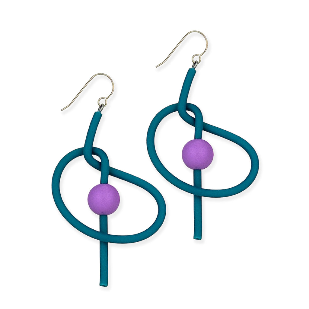 Knot earrings