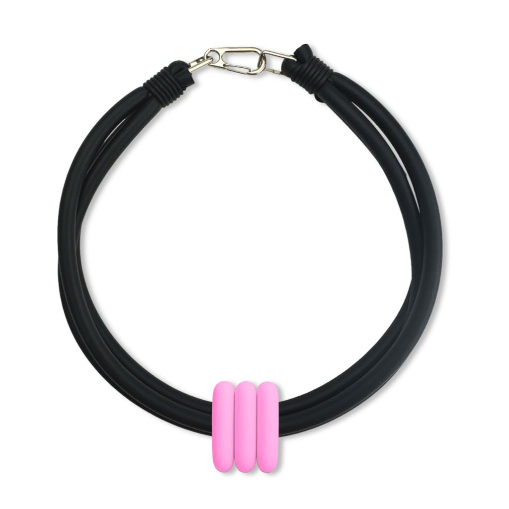 triple ring necklace