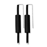 column earrings