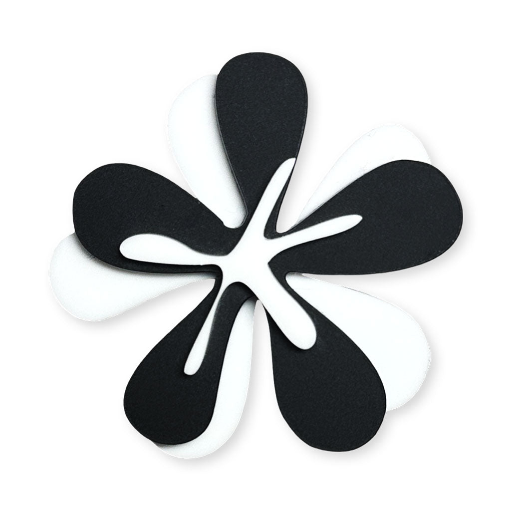 Abstract Flower Brooch