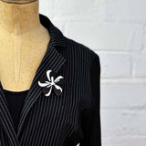Abstract Flower Brooch