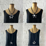 Flower Power Abstract Pendant