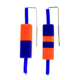colour block earrings