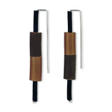 column earrings