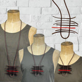 sketch necklace
