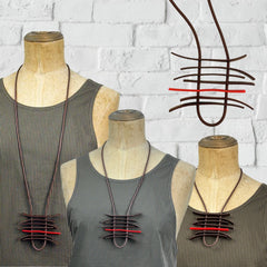 sketch necklace
