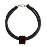 triple ring necklace