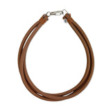 triple strand necklace