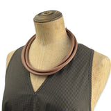 triple strand necklace
