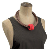 triple strand necklace
