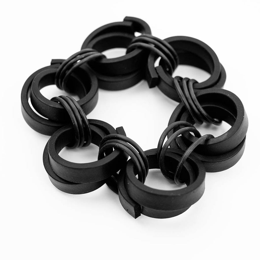 chain rubber bangle