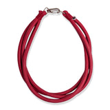 triple strand necklace