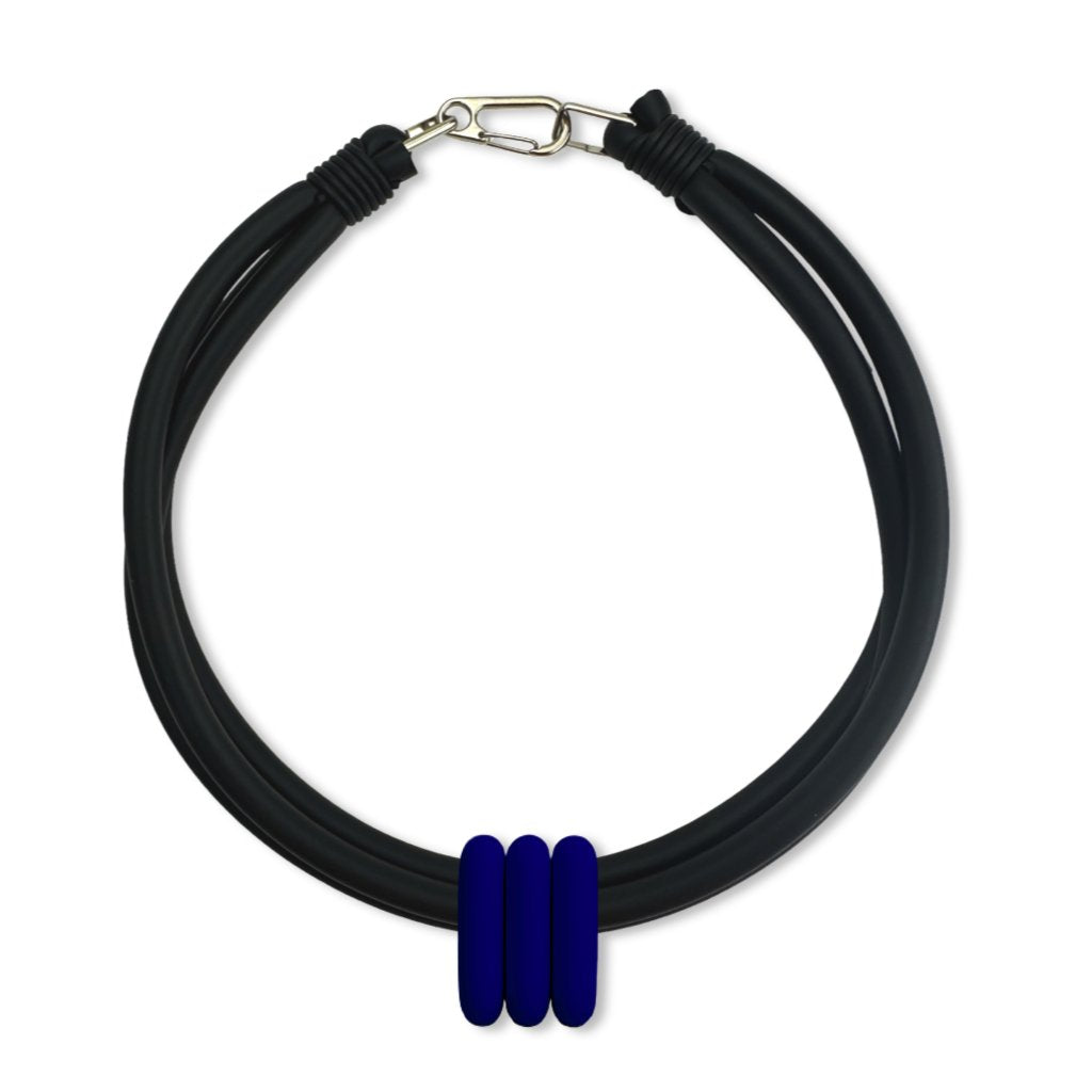 triple ring necklace